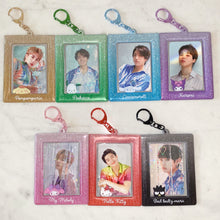 Load image into Gallery viewer, Sanrio Glitter PC Holder Keychain